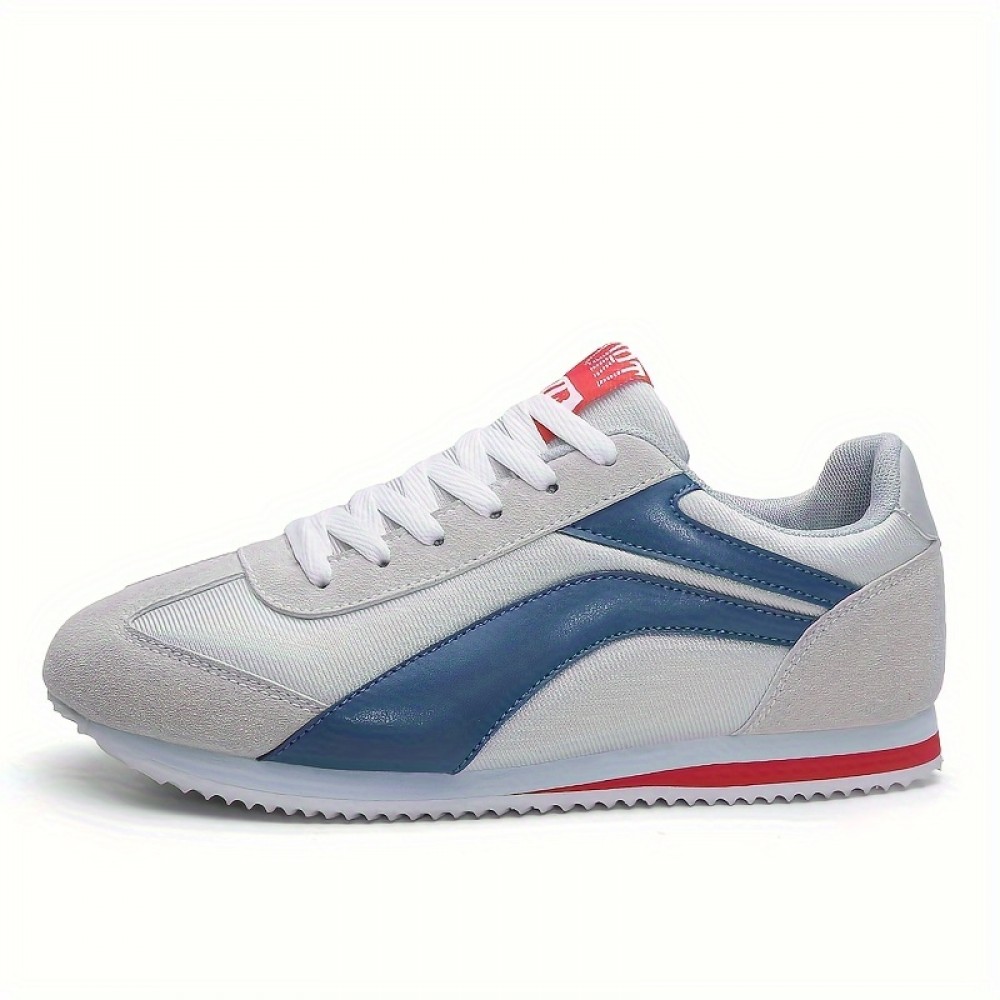 Men's Lace-up Sneakers — Breathable Design with EVA Sole