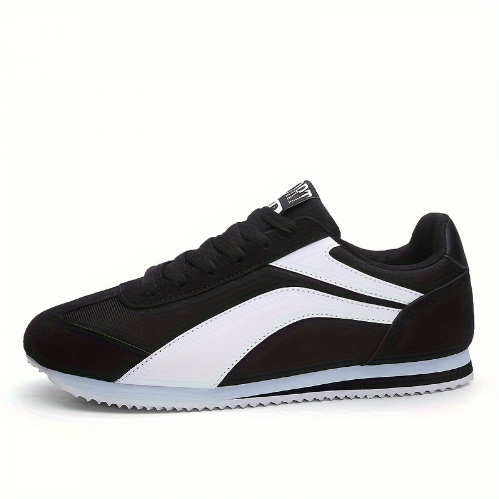 Men's Lace-up Sneakers — Breathable Design with EVA Sole