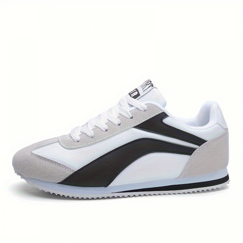 Men's Lace-up Sneakers — Breathable Design with EVA Sole