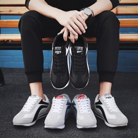 Men's Lace-up Sneakers — Breathable Design with EVA Sole