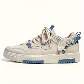 Men's Skate Shoes — PU Upper, Rubber Outsole, REACH & CPSC Certified
