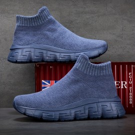 Men's Sock Shoes Slip-on Sneakers | CPSIA & EU REACH Compliant | Adult Athletic Walking Shoes | JLDMNEBA