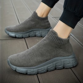 Men's Sock Shoes Slip-on Sneakers | CPSIA & EU REACH Compliant | Adult Athletic Walking Shoes | JLDMNEBA