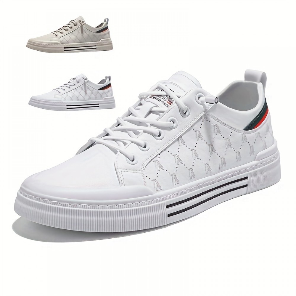 Men's Trendy Solid Casual Sneakers