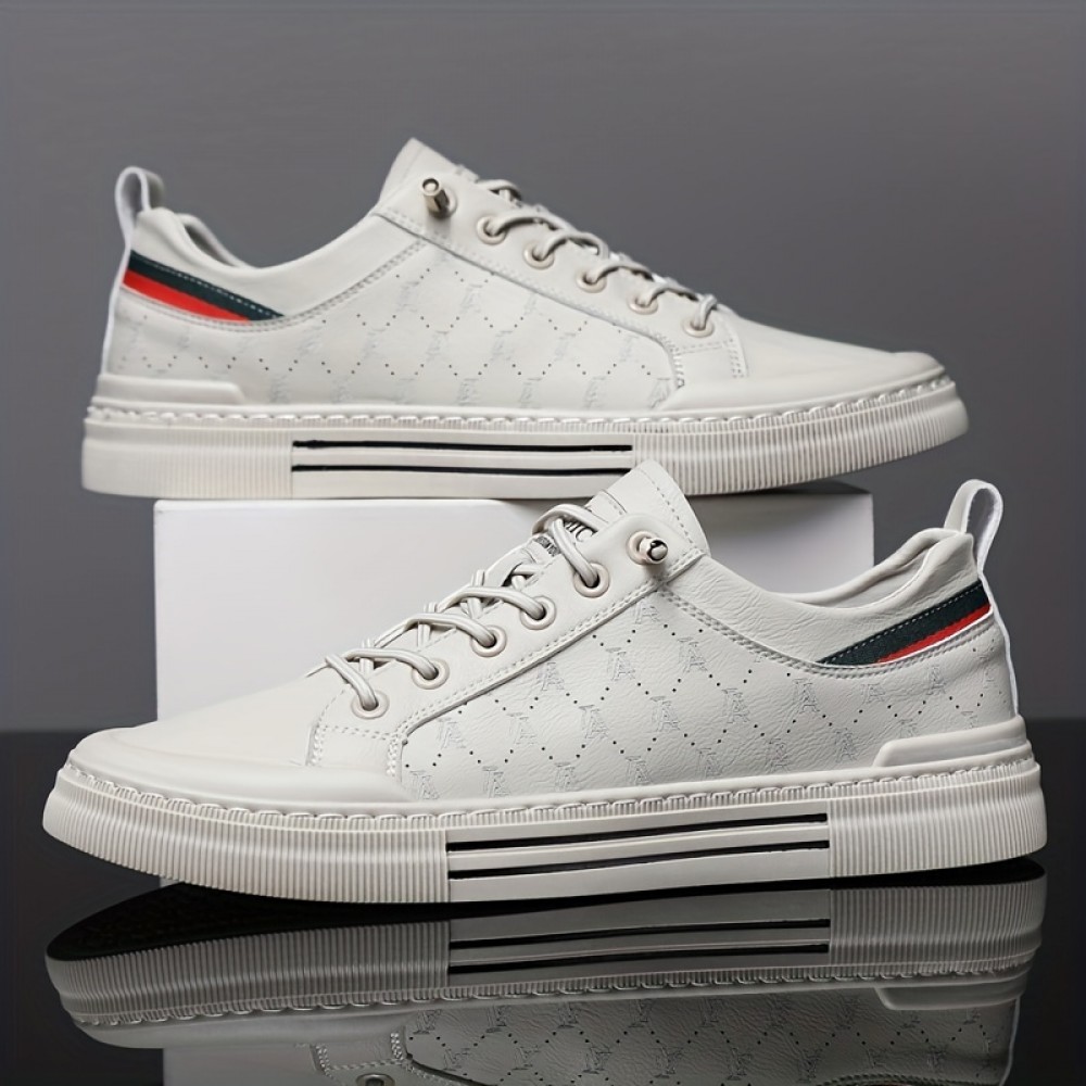 Men's Trendy Solid Casual Sneakers