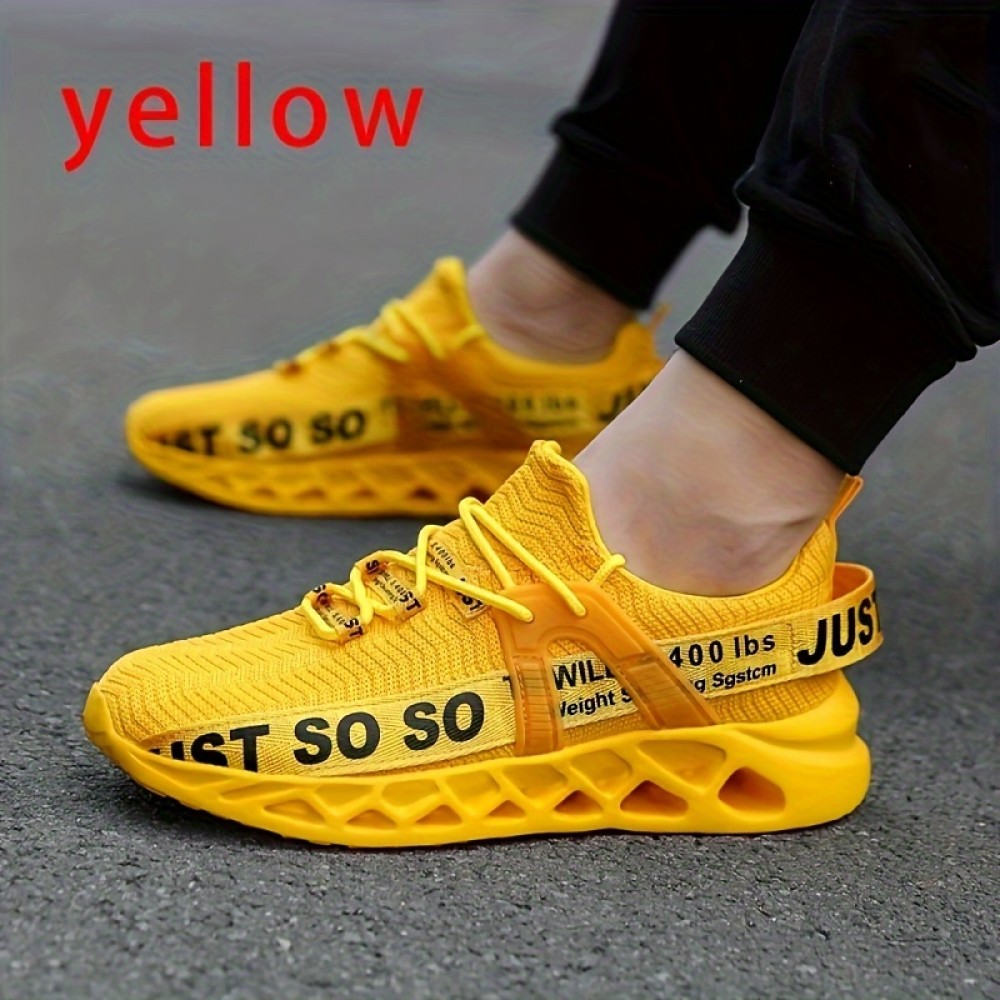 PLUS SIZE Men's Slip-On Sneakers | Polyester Upper, EVA Insole, MD Sole