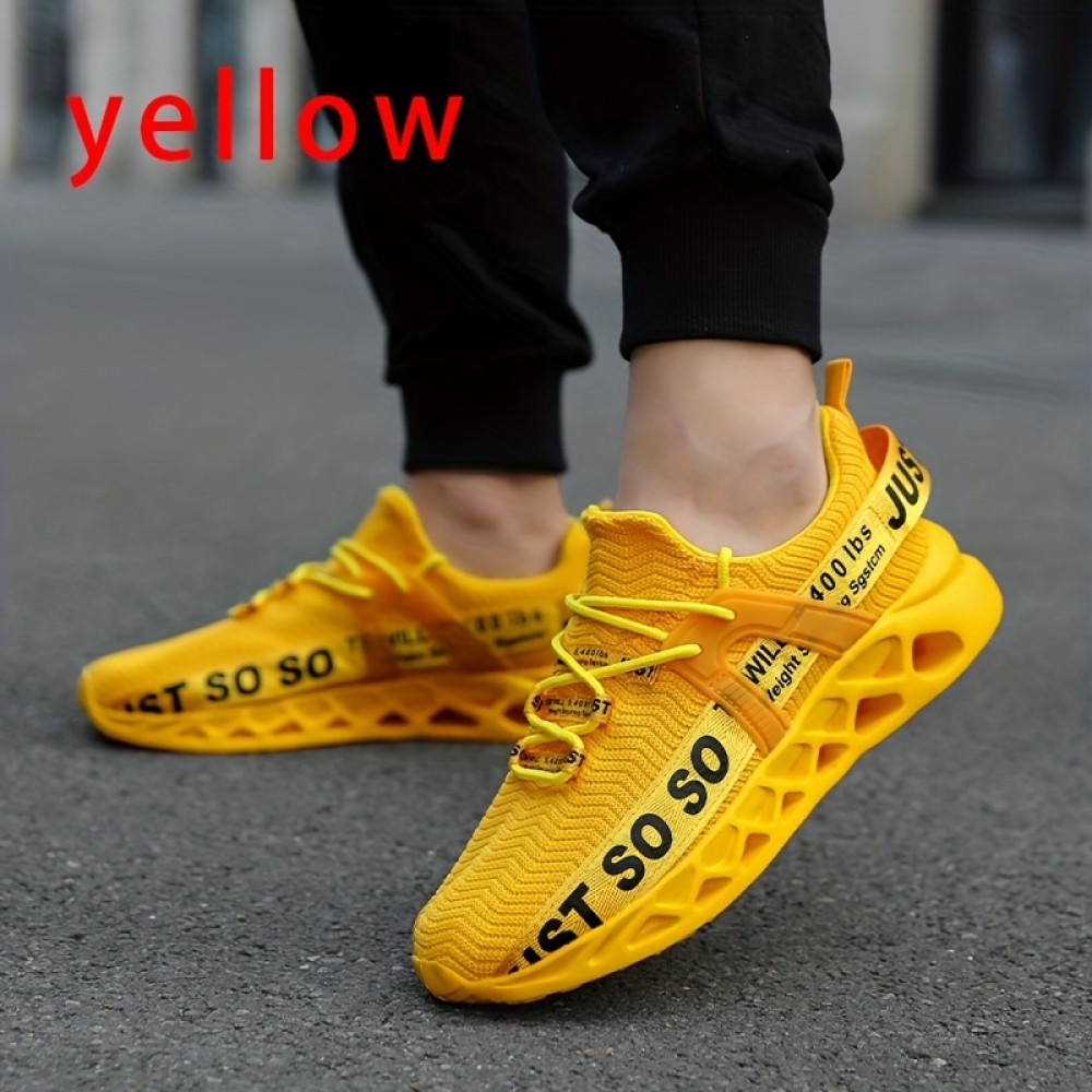 PLUS SIZE Men's Slip-On Sneakers | Polyester Upper, EVA Insole, MD Sole