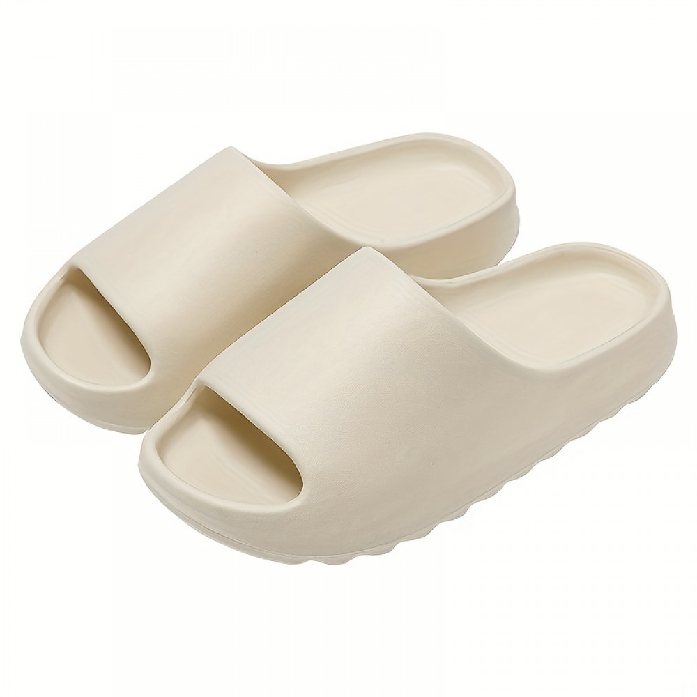Men's Cloud Slides — Lightweight EVA Slippers with Memory Foam, Arch Support & Non-Slip Sole