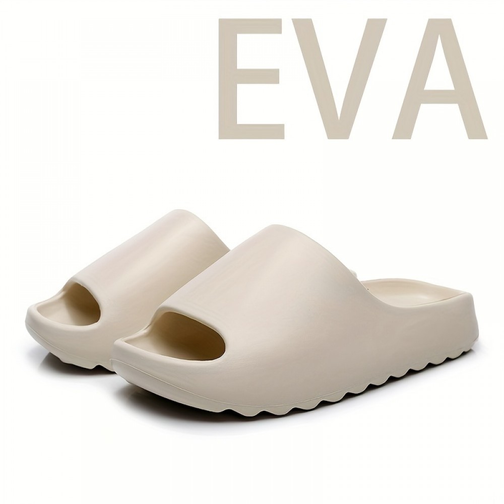 Men's EVA Slides — Lightweight, ASTM-Compliant Non-Slip Open-Toe Slippers