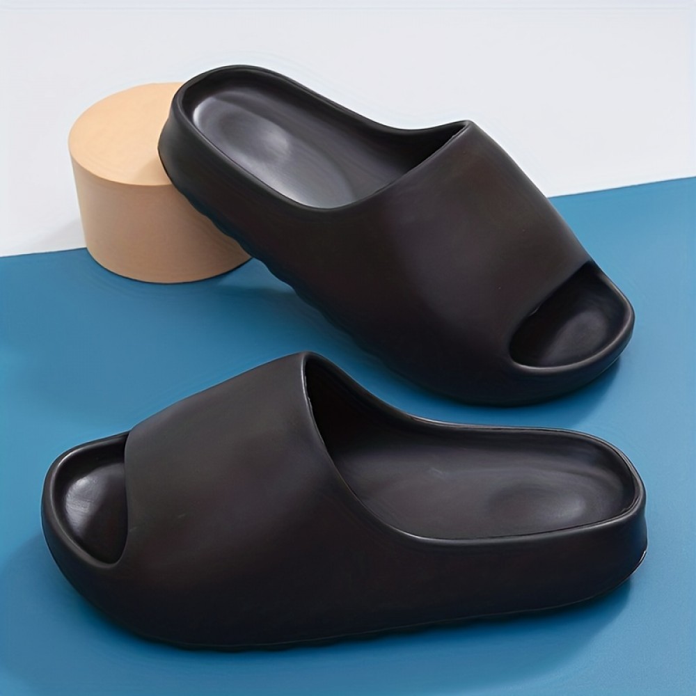 Men's EVA Slides — Lightweight, ASTM-Compliant Non-Slip Open-Toe Slippers