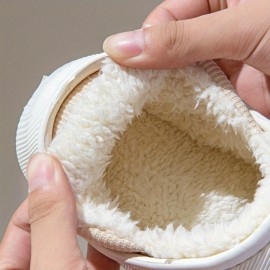 男士防水EVA毛绒内里拖鞋