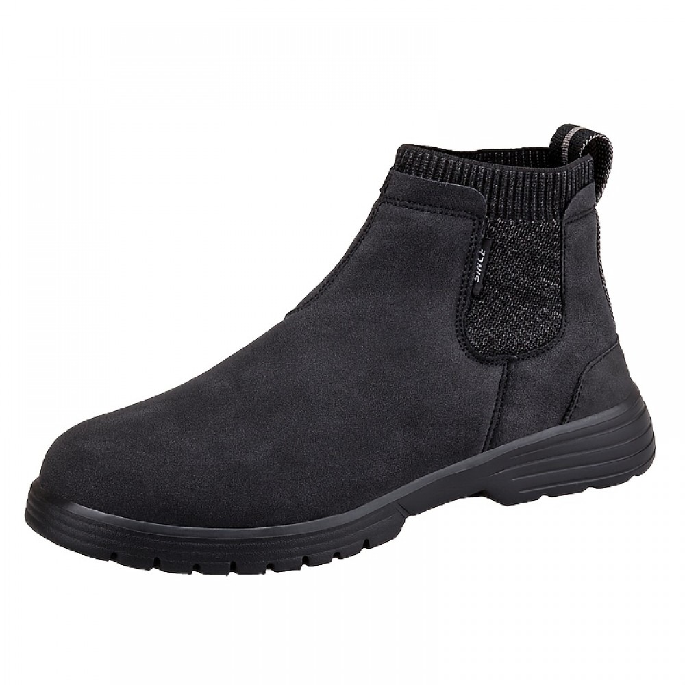 Men's Slip-On Chelsea Boots – Suede-Look, Vintage Style