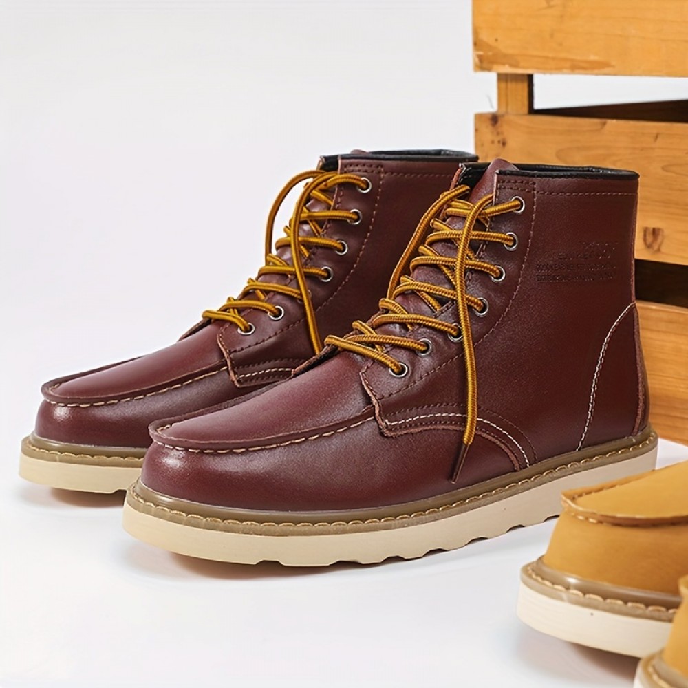 Men's Premium Leather Chelsea Boots – Timeless British Style, All-Season Comfort