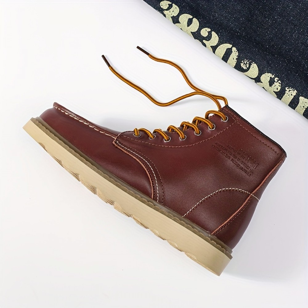 Men's Premium Leather Chelsea Boots – Timeless British Style, All-Season Comfort