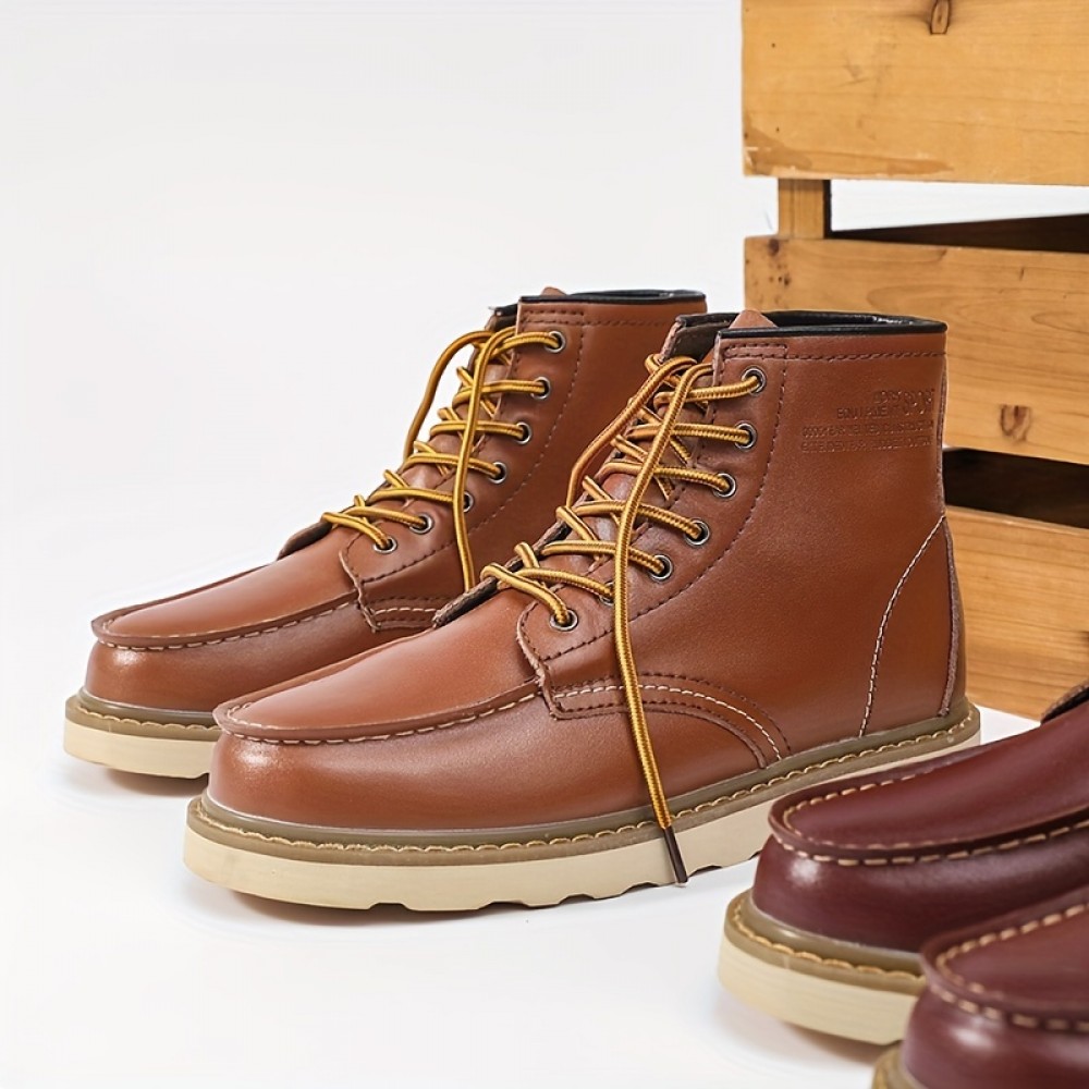 Men's Premium Leather Chelsea Boots – Timeless British Style, All-Season Comfort