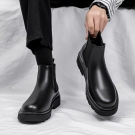男士防水切尔西靴——一脚蹬及踝靴