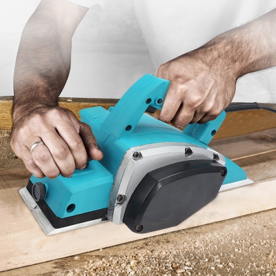 800W Electric Handheld Planer Powerful Woodworking File Tool Set