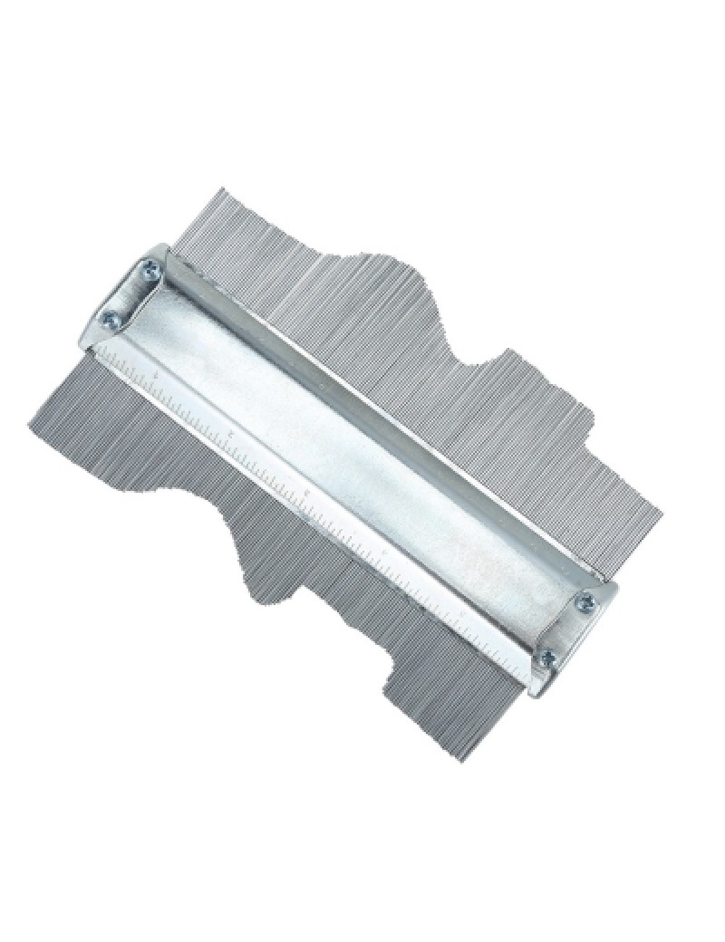 150mm Carbon Steel Profile Contour Gauge Deep Decorating Tiling Laminate Tiles General Tool