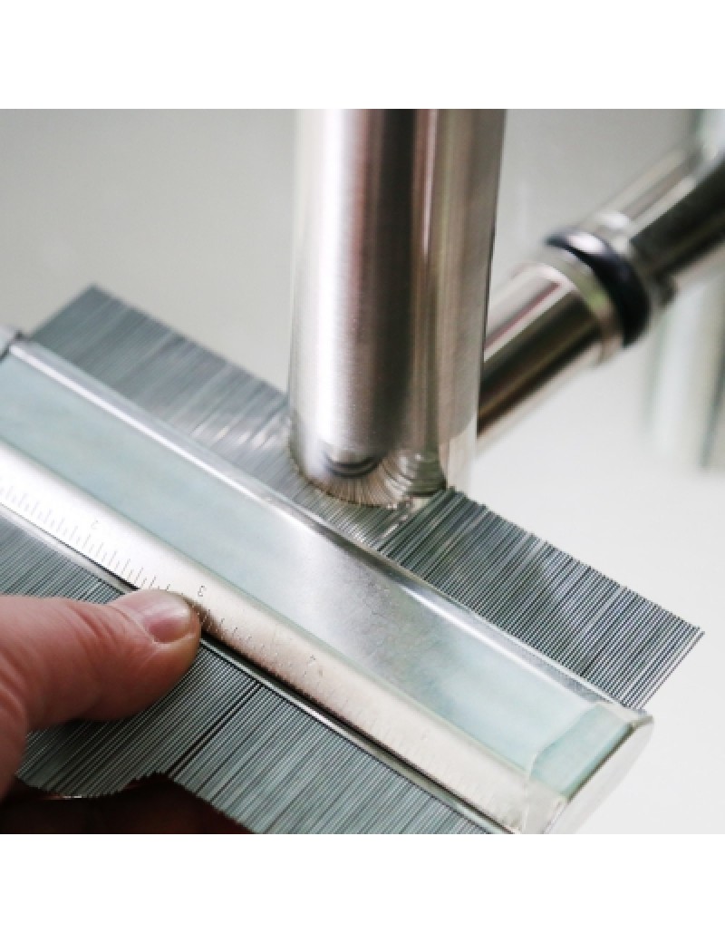 150mm Carbon Steel Profile Contour Gauge Deep Decorating Tiling Laminate Tiles General Tool