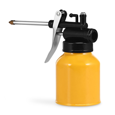 250g Oil Pot Grease Spray Gun High Pressure Hand Oiler Pump Hose Machine