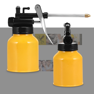 250g Oil Pot Grease Spray Gun High Pressure Hand Oiler Pump Hose Machine