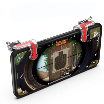 2PCS Mobile Game Fire Button Aim Key L1/ R1 Shooter Controller