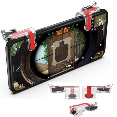 2PCS Mobile Game Fire Button Aim Key L1/ R1 Shooter Controller