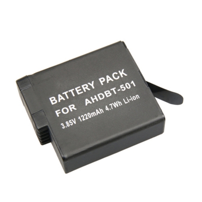 3.85V/1220mAh Li-ion Battery for Gopro Hero 5 / 6