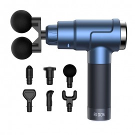 Youmai Dual-Head Percussion Massage Gun — 30 Speed Settings, 2500mAh Battery