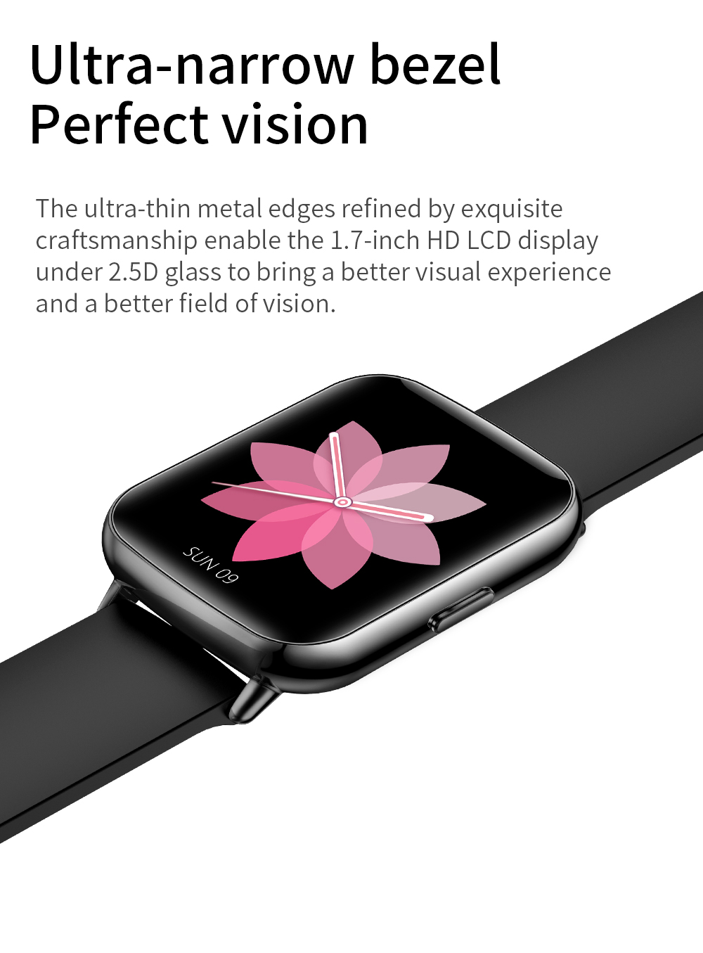 Smart watch worn on wrist