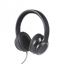 LR-HP-991 Wired Over-Ear Headphones — 40mm Neodymium Drivers, 107dB Sensitivity, Tangle-Free Cable