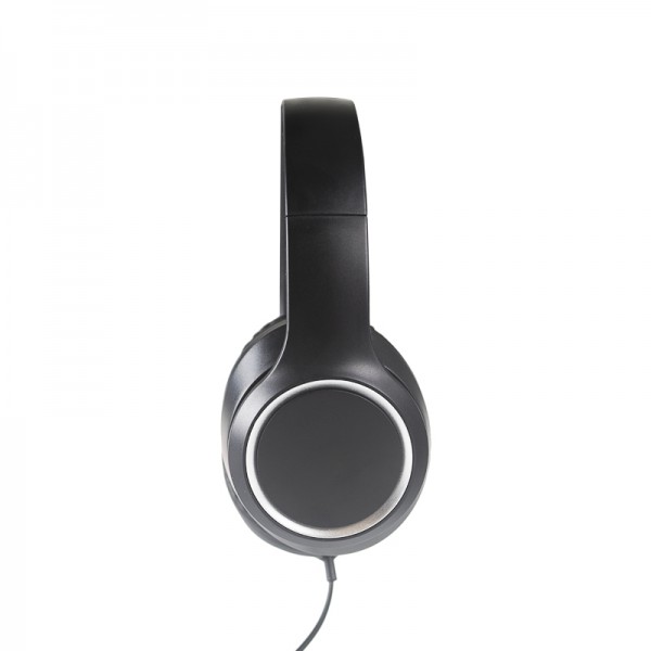 LR-HP-991 Wired Over-Ear Headphones — 40mm Neodymium Drivers, 107dB Sensitivity, Tangle-Free Cable