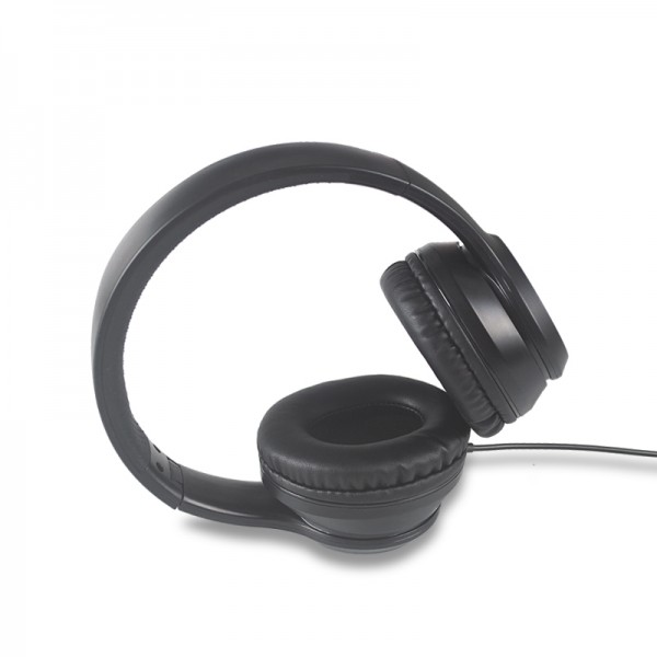 LR-HP-991 Wired Over-Ear Headphones — 40mm Neodymium Drivers, 107dB Sensitivity, Tangle-Free Cable