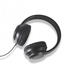 LR-HP-991 Wired Over-Ear Headphones — 40mm Neodymium Drivers, 107dB Sensitivity, Tangle-Free Cable