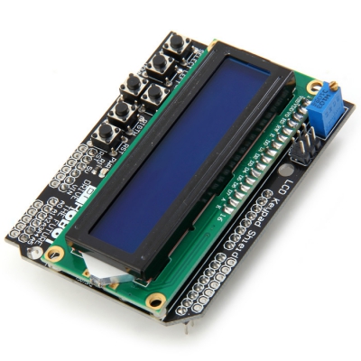 LCD1602 Character LCD Keypad Shield