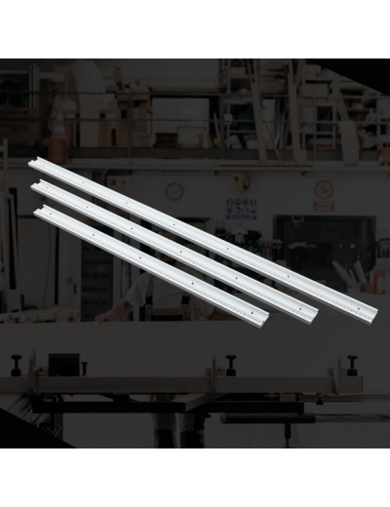NE 800 / 1000 / 1220mm T-track T- slot with Scale Bar Table Saw Woodworking Workbench Tool