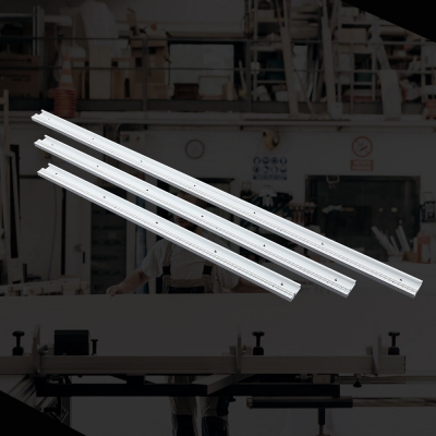 NE 800 / 1000 / 1220mm T-track T- slot with Scale Bar Table Saw Woodworking Workbench Tool