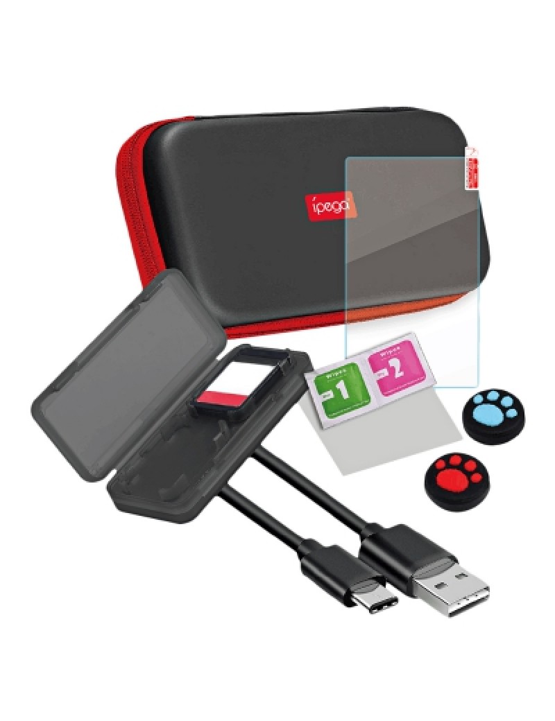 iPEGA PG-SL001 9-in-1 Nintendo Switch Lite Carry Case & Accessory Kit