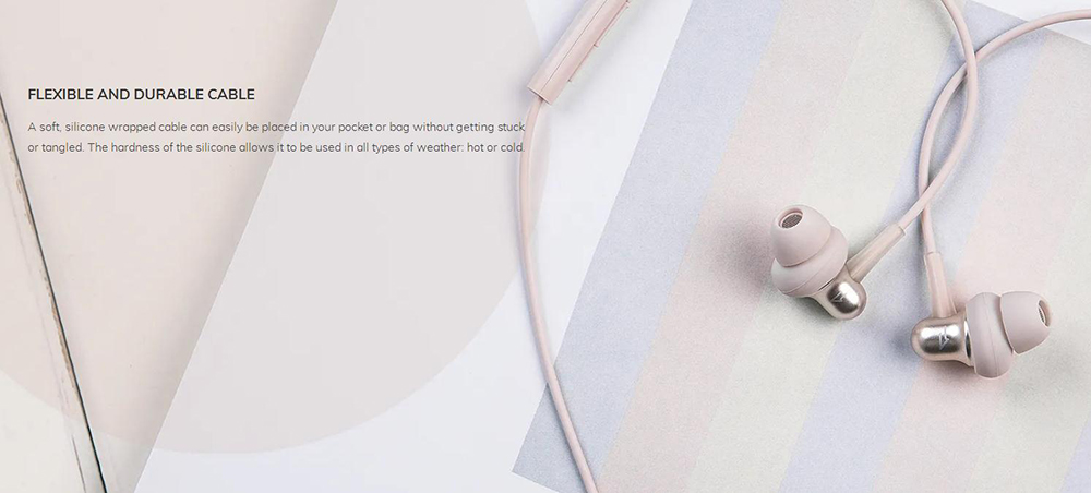 1MORE E1025 Pink In-Ear Headphones