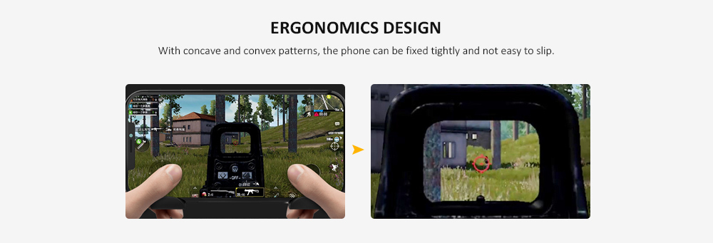 3-in-1 Joystick Grip Game Controller with Phone Mount