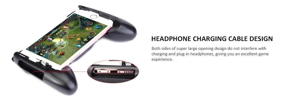 3-in-1 Joystick Grip Game Controller with Phone Mount