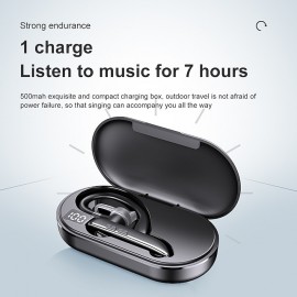 YYK525 True Wireless Stereo (TWS) Earbuds — Bluetooth 5.1, 40-Hour Playtime, IPX4 Water Resistant