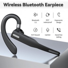 YYK525 True Wireless Stereo (TWS) Earbuds — Bluetooth 5.1, 40-Hour Playtime, IPX4 Water Resistant