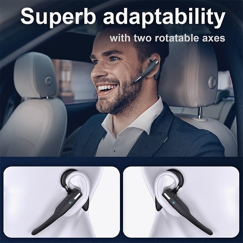 YYK525 True Wireless Stereo (TWS) Earbuds — Bluetooth 5.1, 40-Hour Playtime, IPX4 Water Resistant
