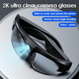 XL16 Bluetooth Open-Ear Audio Glasses — IPX6 Waterproof, 3-Hour Playtime