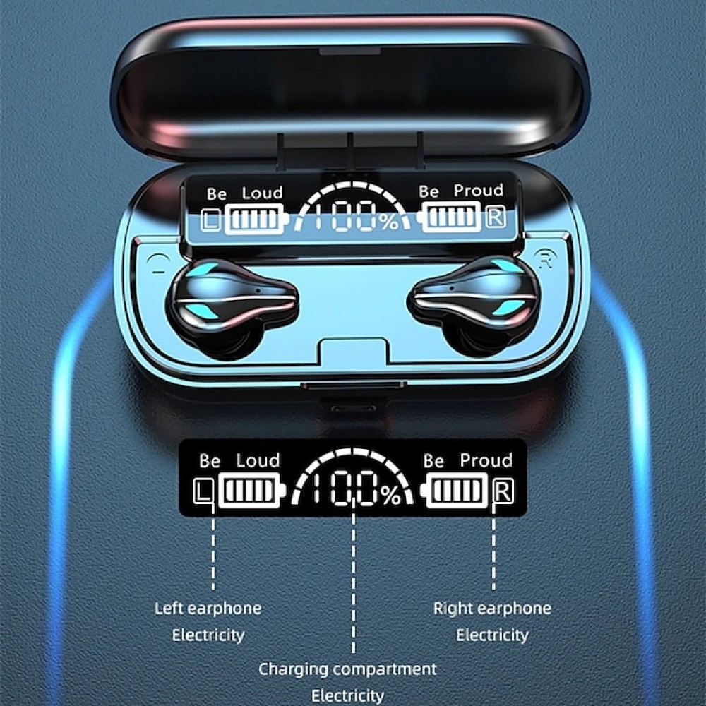 X9 True Wireless Bluetooth Earbuds — Hi-Fi Sound, Bluetooth 5.2, IPX5 Waterproof