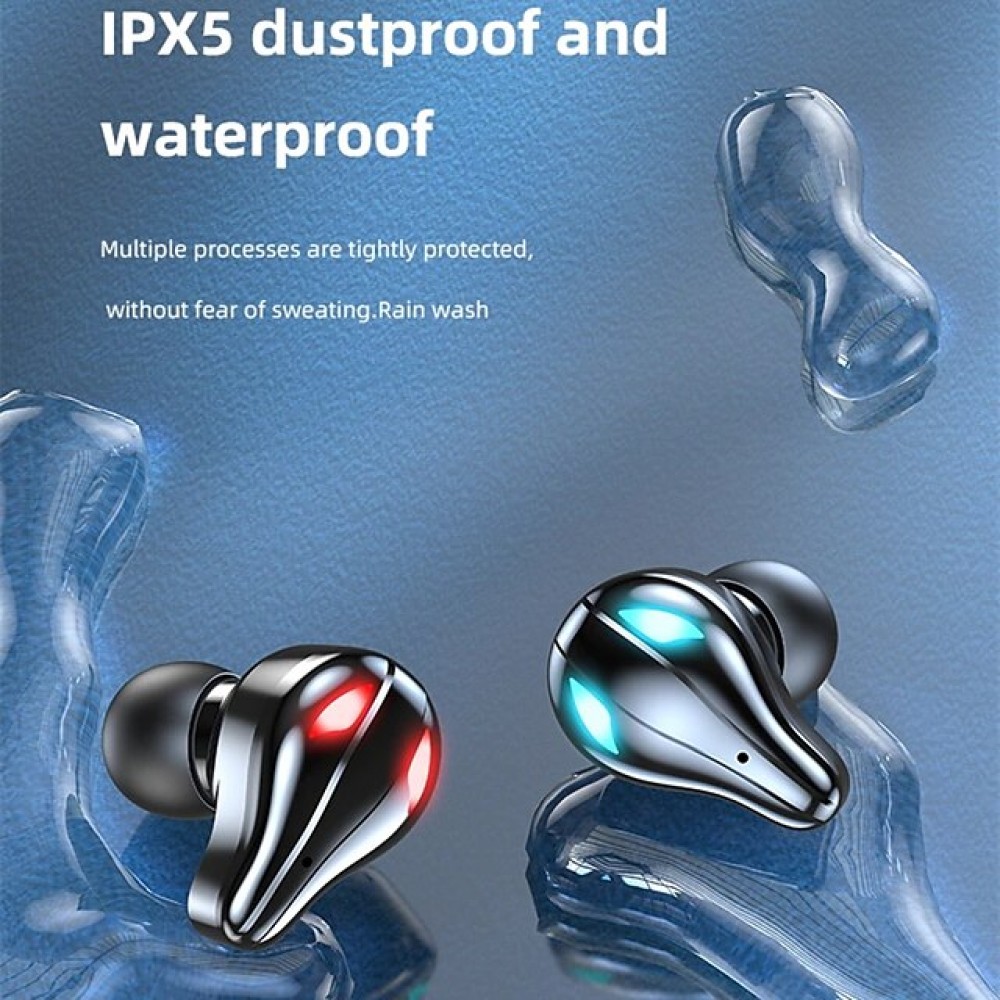 X9 True Wireless Bluetooth Earbuds — Hi-Fi Sound, Bluetooth 5.2, IPX5 Waterproof