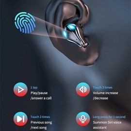 X9 True Wireless Bluetooth Earbuds — Hi-Fi Sound, Bluetooth 5.2, IPX5 Waterproof