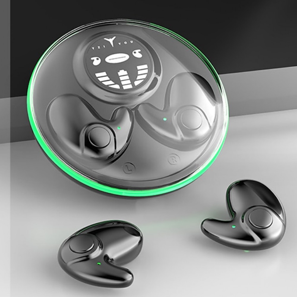 Wireless Sleep Earbuds — Bluetooth 5.3, IPX5 Water-Resistant, 5-Hour Battery Life