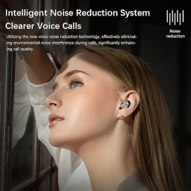 Wireless Sleep Earbuds — Bluetooth 5.3, IPX5 Water-Resistant, 5-Hour Battery Life